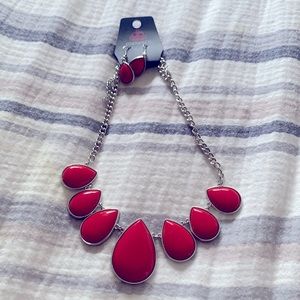 Necklace and earrings set